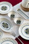 Hermia Set de Desayuno Bergama 16 Multicolor